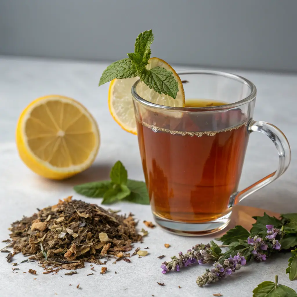 Restorative Rose & Hibiscus Herbal Tea